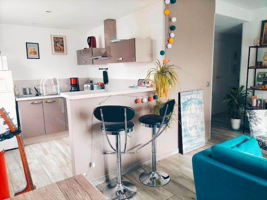 Cozy Apartment Free Parking Caen Exteriör bild
